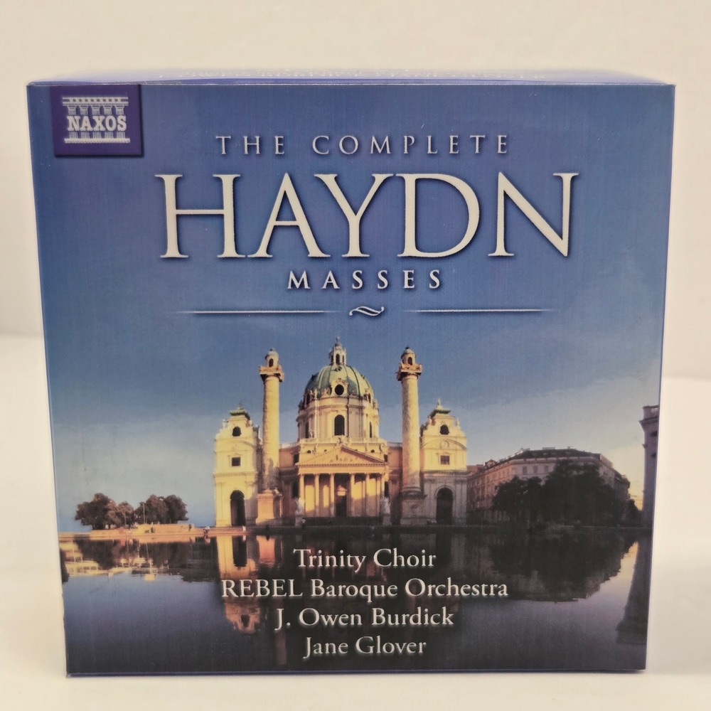 Haydn - The Complete Masses 8 CD Box Set Naxos Burdick Glover NM/NM